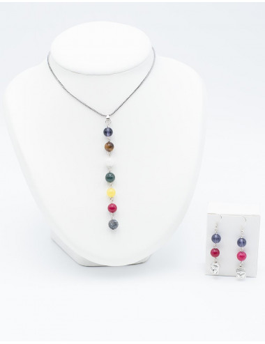 Parure Pendentif et boucles...