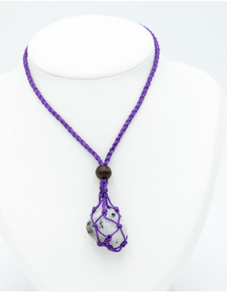 Colar com Pedra Mineral