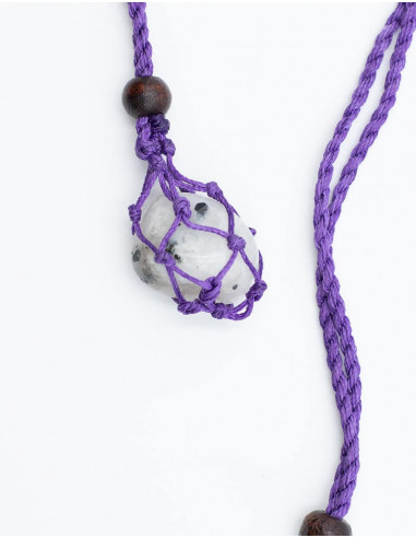 Colar com Pedra Mineral