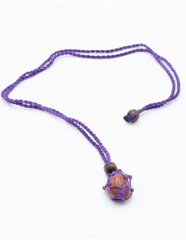 Colar com Pedra Mineral