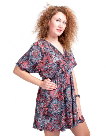 Short and wide dress
