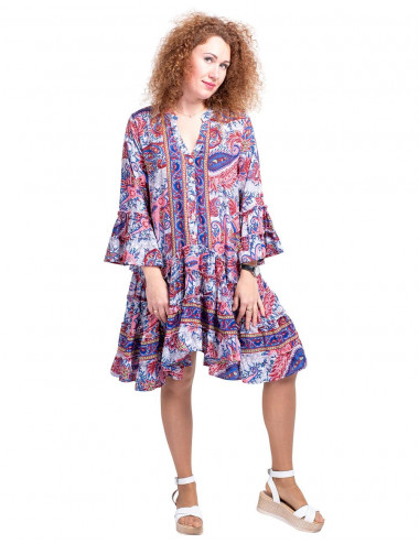 Robe imprimée bohème