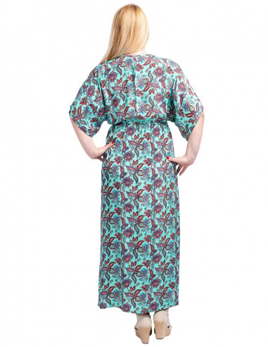 Robe longue avec fente