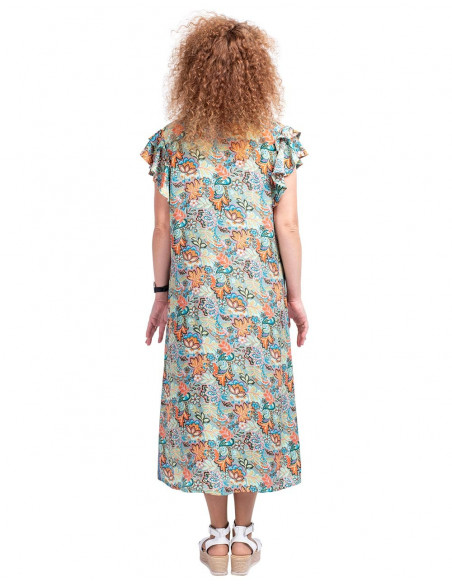 Robe chemise imprimée