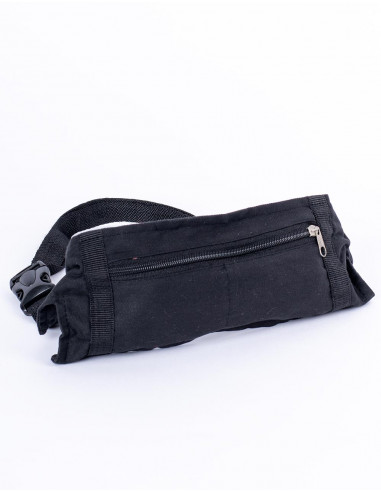Anti-Theft Black Waist Bag