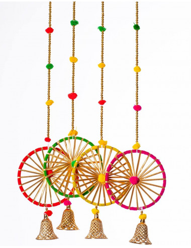 Circle and Bell Ethnic Pendant