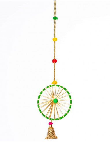 Circle and Bell Ethnic Pendant