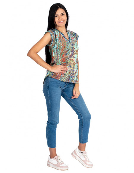 T-Shirt mit kleinen Ärmeln