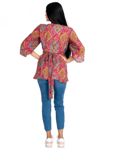 Kimono-style T-shirt