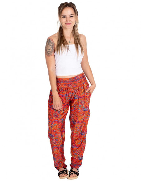Printed Skinny Pants