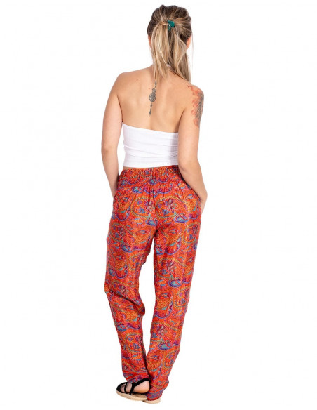 Pantaloni skinny stampati