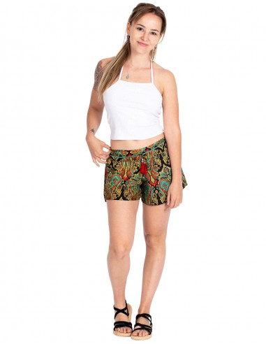 Loose Silk Short