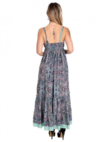 Langes Trägerkleid