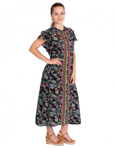 Robe chemise imprimée