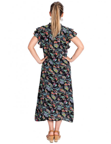 Robe chemise imprimée