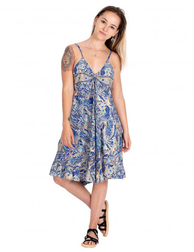 Robe bleu clair fraîche 2