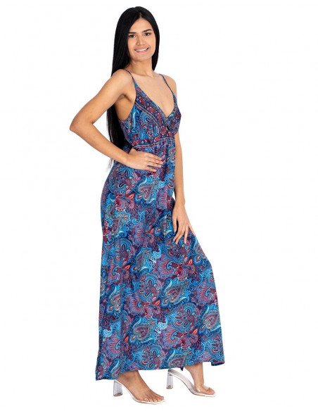 Robe étroite à bretelles
