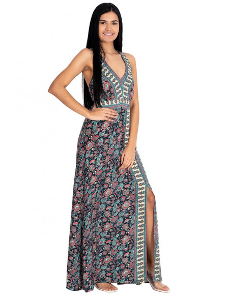 Robe sexy avec fente