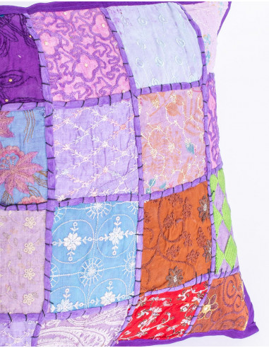 Patchwork-Kissenbezug