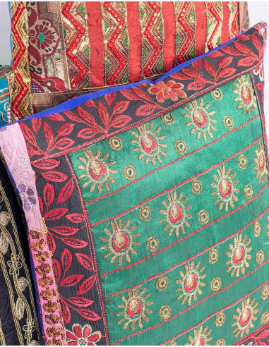 Housse de coussin ethnique