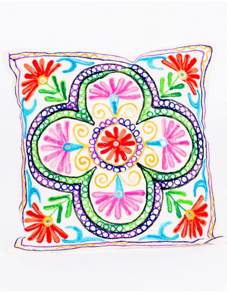 Housse de coussin Fleurs