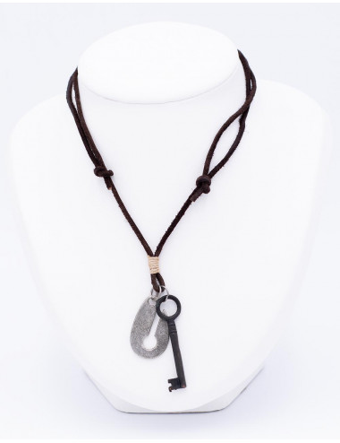 Collier vintage unisexe