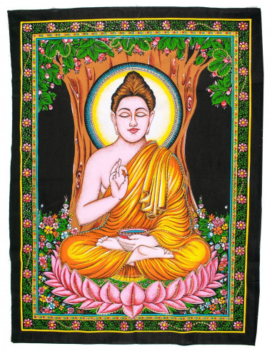 Wandteppich-Buddha-Dekoration-Hindu