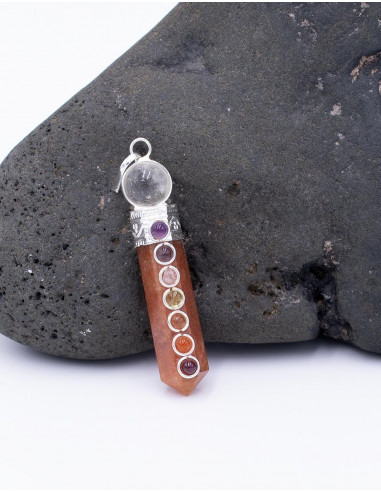 Pendentif octogonal avec boule