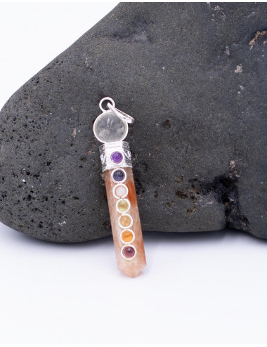 SunStone Octagonal Pendant