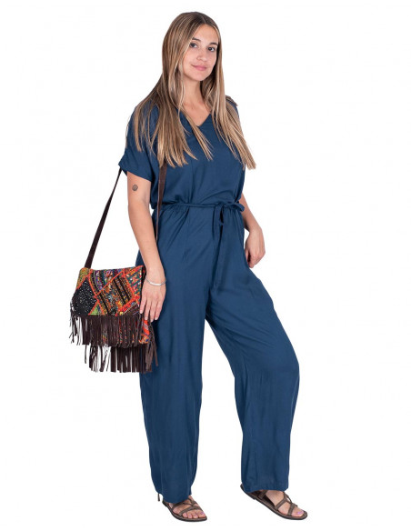 Combinaison longue bleue