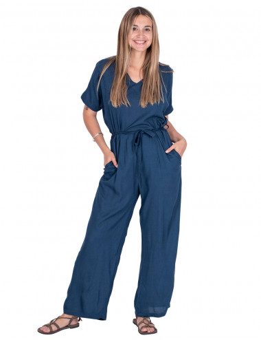 Combinaison longue bleue 2