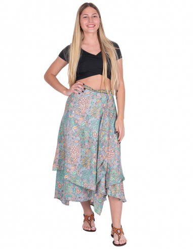 Asymmetrischer langer Rock