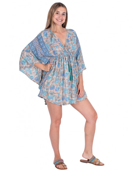 Robe en soie de style bohème