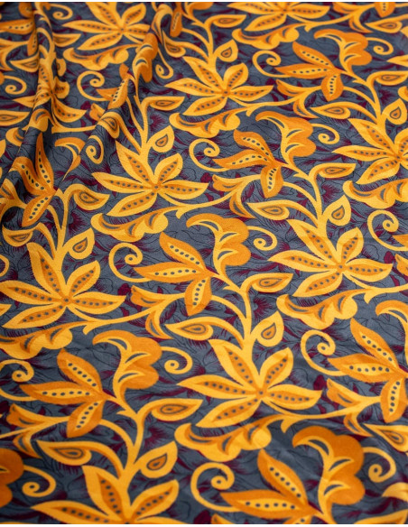 Long Yellow Flowers Dress