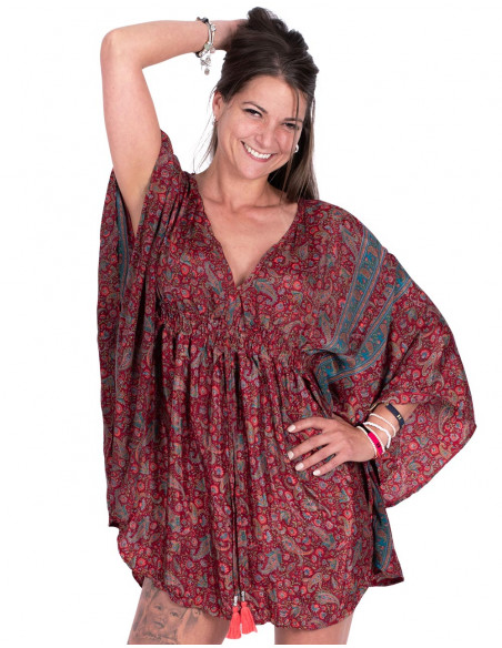 Robe à manches larges