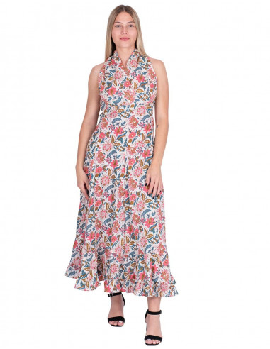 Robe Coton Fleurs