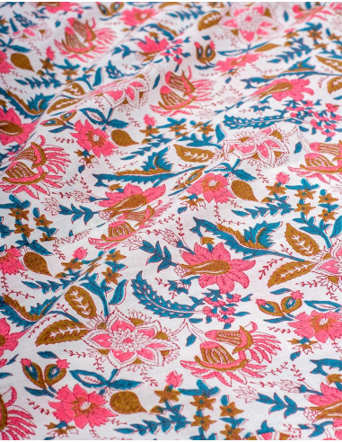 Baumwollkleid Blumen