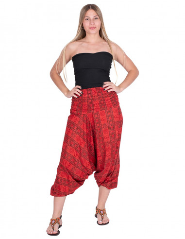 Pantaloni hippie rossi
