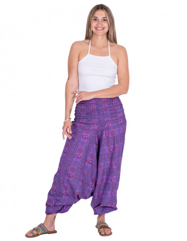 Purple Hippie Pants