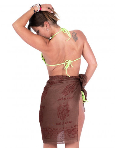 Pareo Brown Rayon 2
