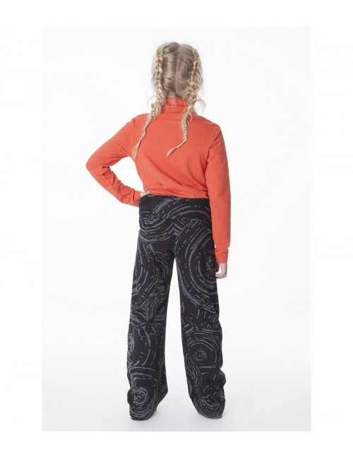 Hippie-Mädchen-schwarze Hose