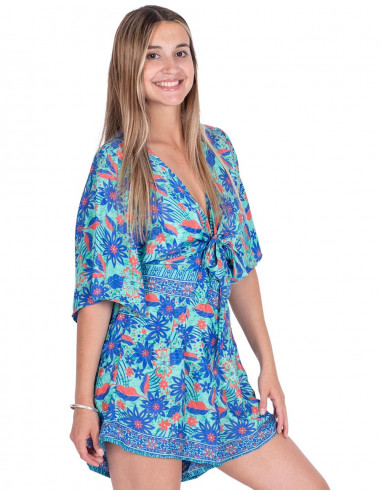 Laced Silk Jumpsuit