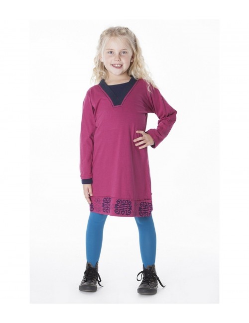vestido_escotev_rosa_niña