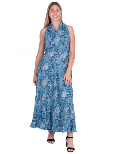 Robe longue en coton 2