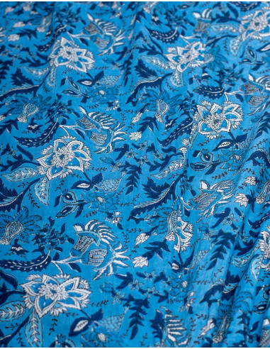 Abito lungo in cotone