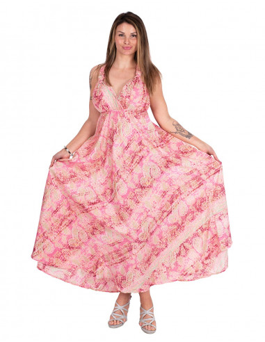 Robe de cocktail en soie