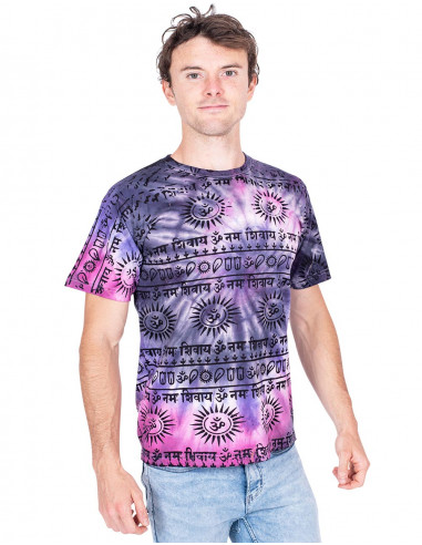 T-shirt Hippie Tie Die