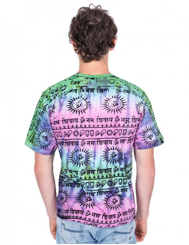 T-shirt Hippie Tie Die