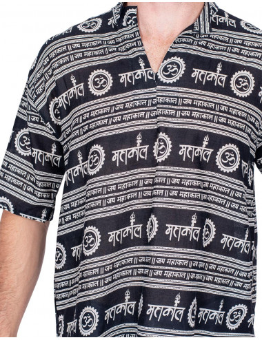 polo-algodon-hombre-negra-y-blanca 2