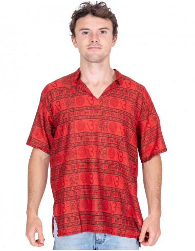 Dessins de chemise rouge